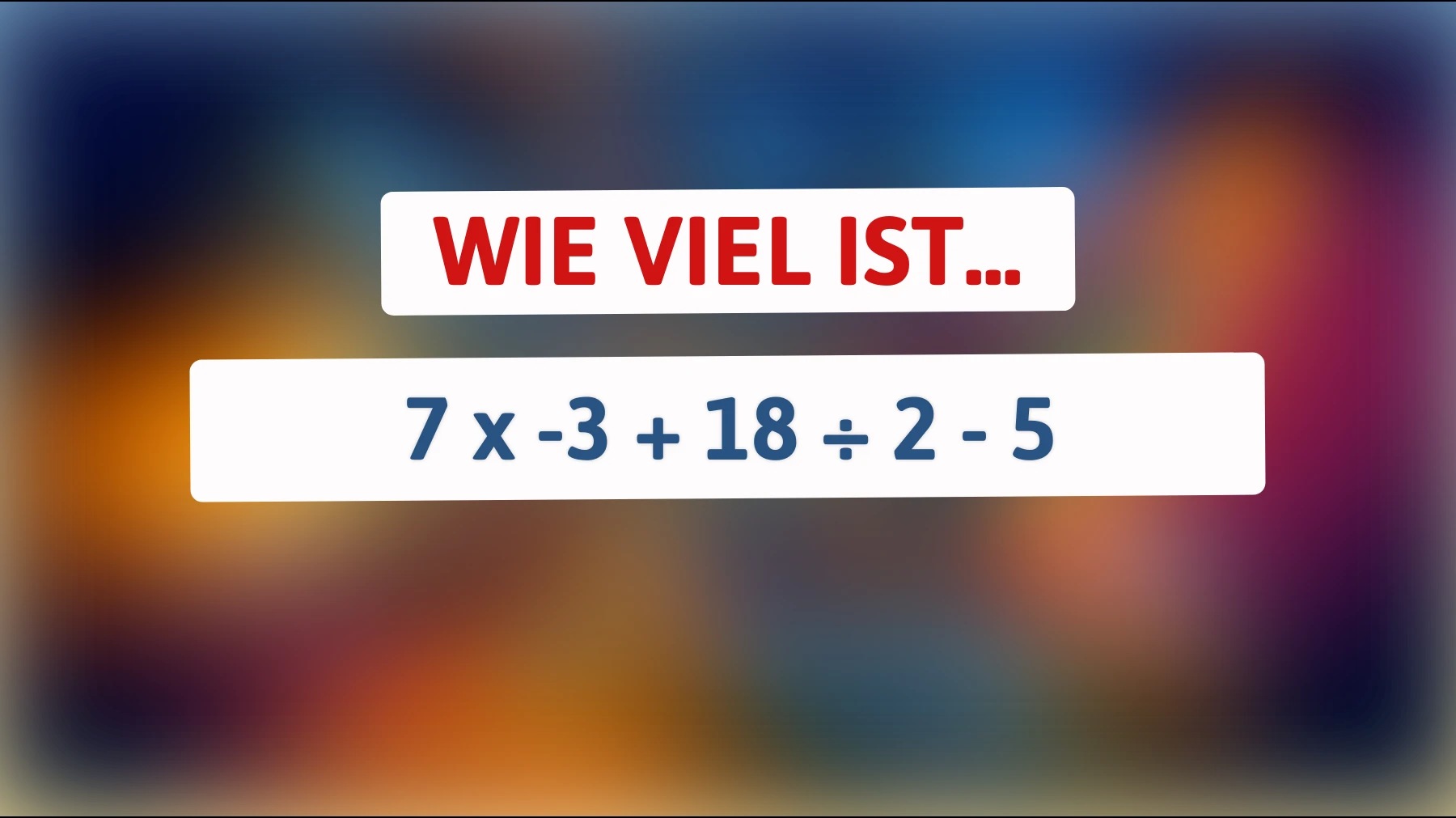 Nur 1% der Menschen können dieses knifflige Mathe-Rätsel lösen – gehörst du dazu?"