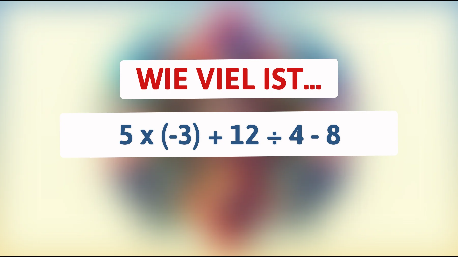 Nur 1 % der Menschen können dieses Mathe-Rätsel lösen: Bist du schlau genug?"