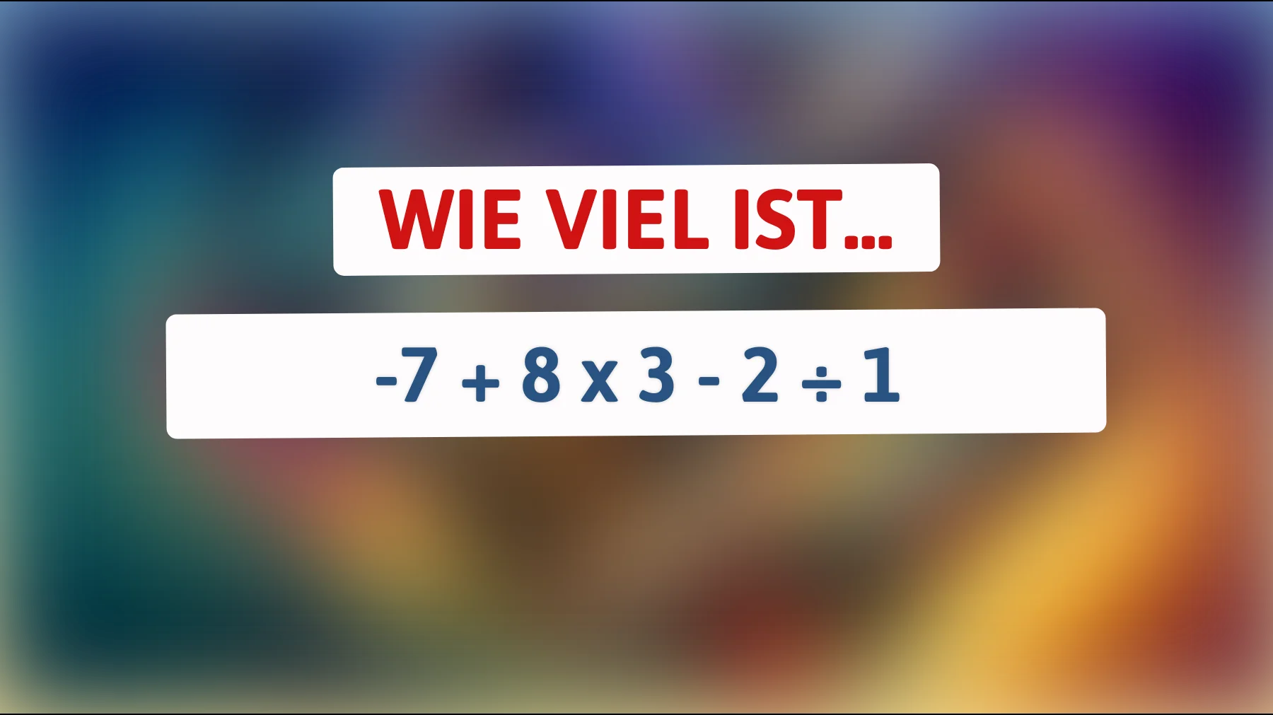 Nur 1% der klügsten Köpfe können dieses Mathe-Rätsel lösen – bist du dabei?"
