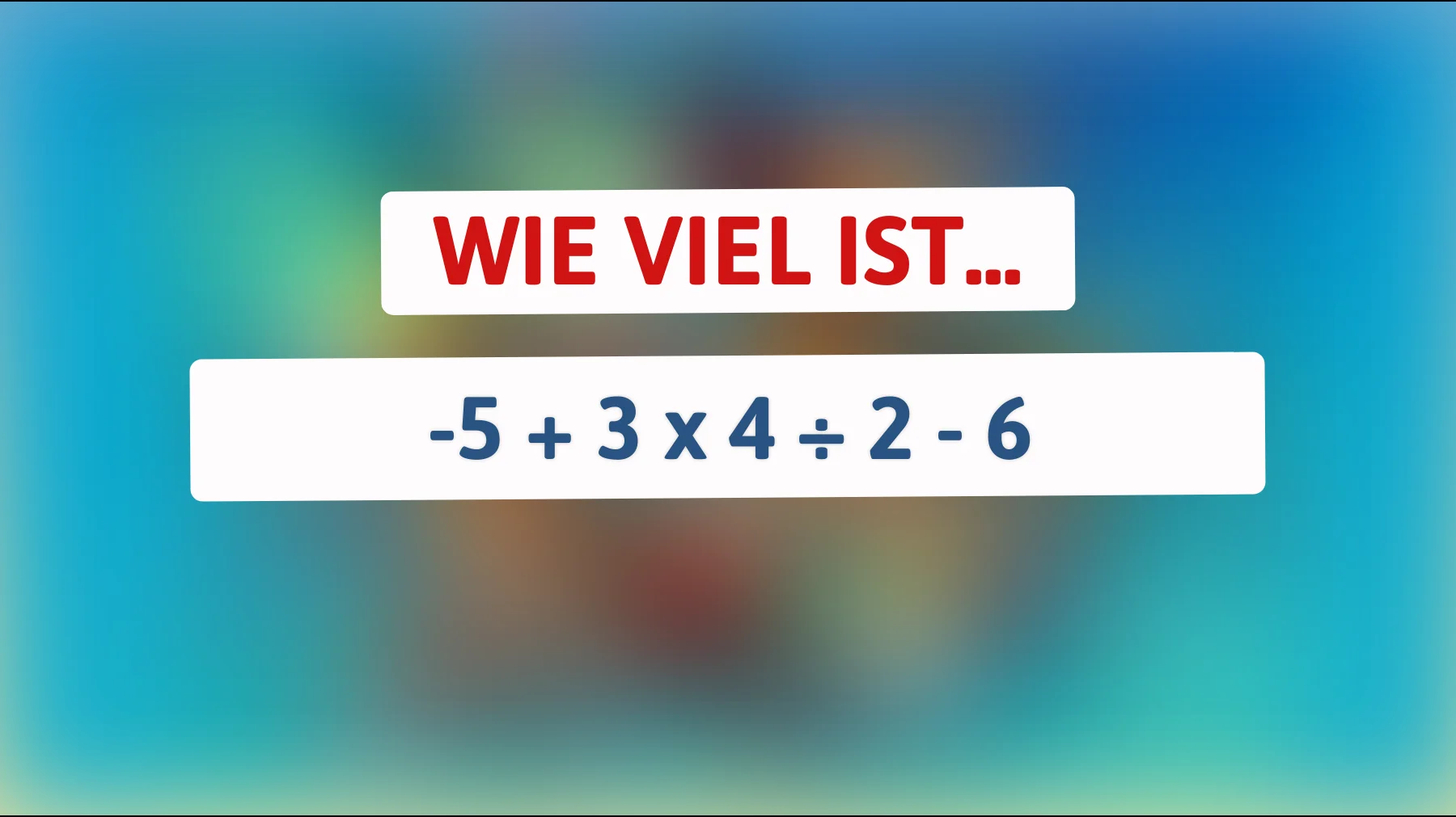 Nur für wahre Mathe-Genies: Kannst du diese einfache Gleichung lösen?"